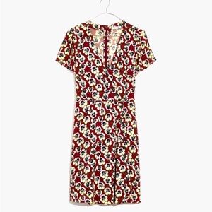 Madewell Floral Burgundy Dress